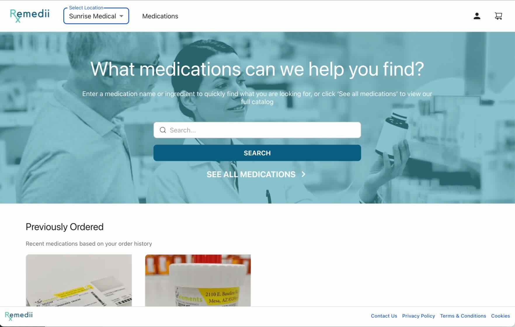 Remedirxx E-commerce Platform